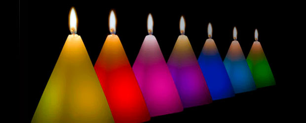 velas de colores magia rituales